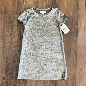 Tucker + Tate Metallic Silver dress
